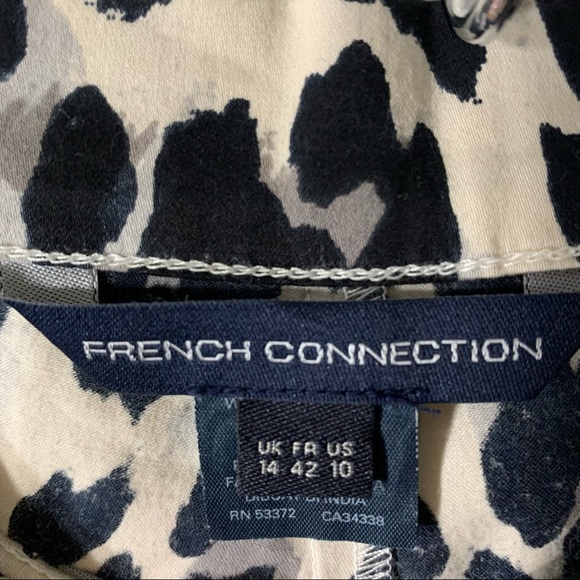 2/$35 French Connection Leopard Ankle Pants - Picture 7 of 10